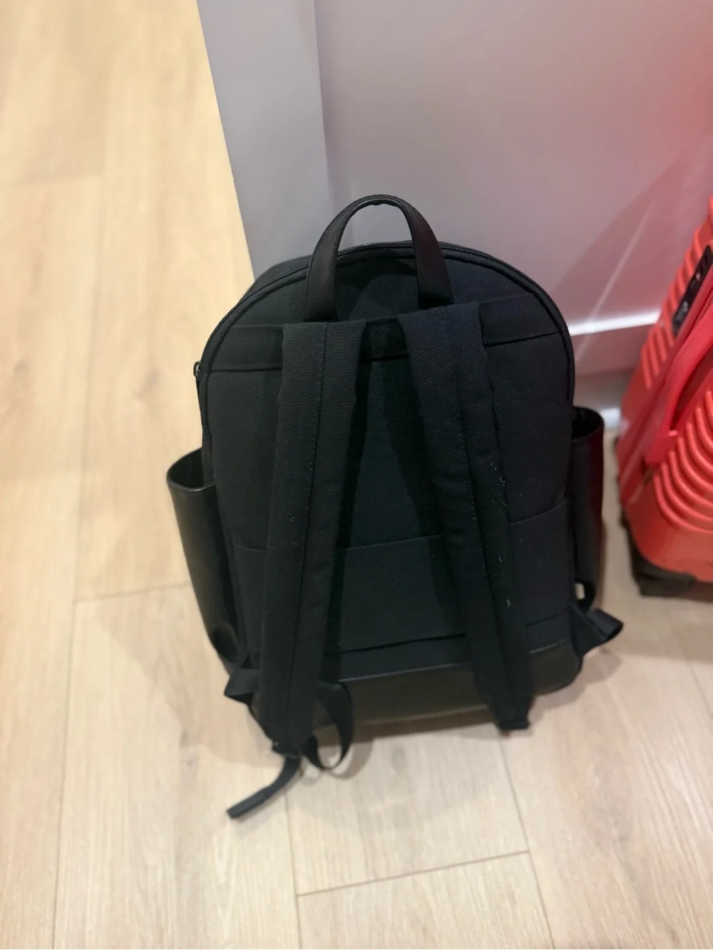 Black beis backpack